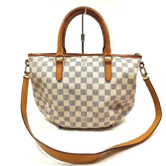 Louis Vuitton  Riviera PM Beige Damier Azur Shoulder Bag 588-051325 588-082625 - Picture 1 of 15